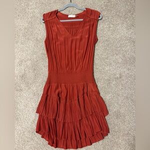 Ramy Brook Burnt Orange Dress